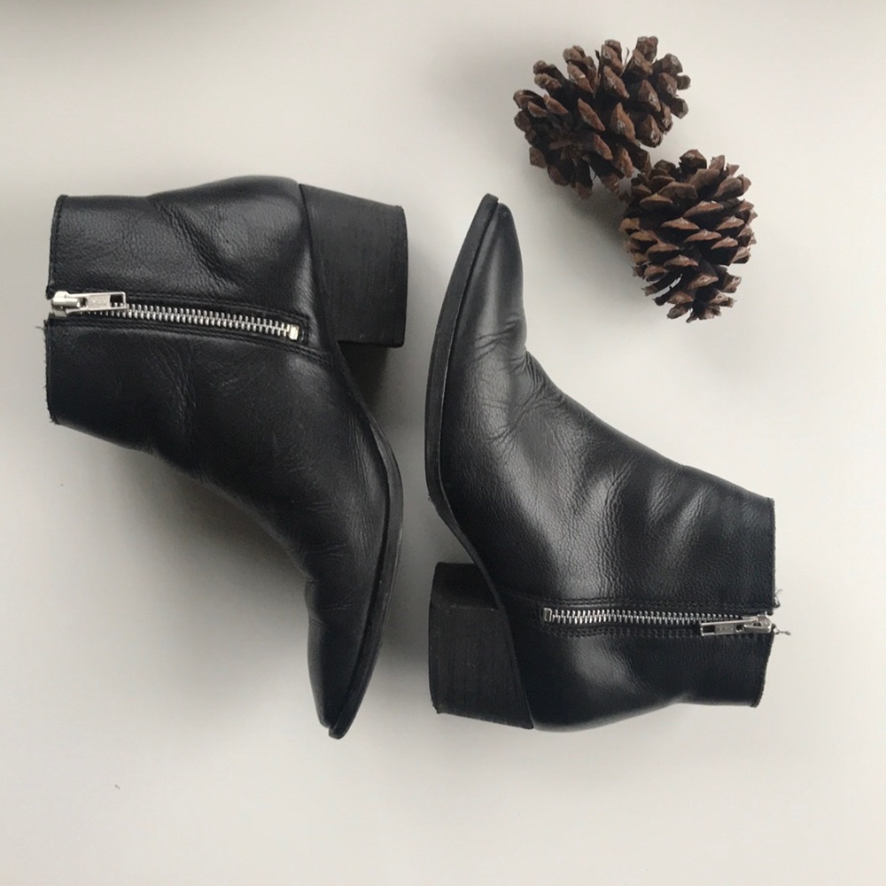 Urban outfitters YKK little black booties